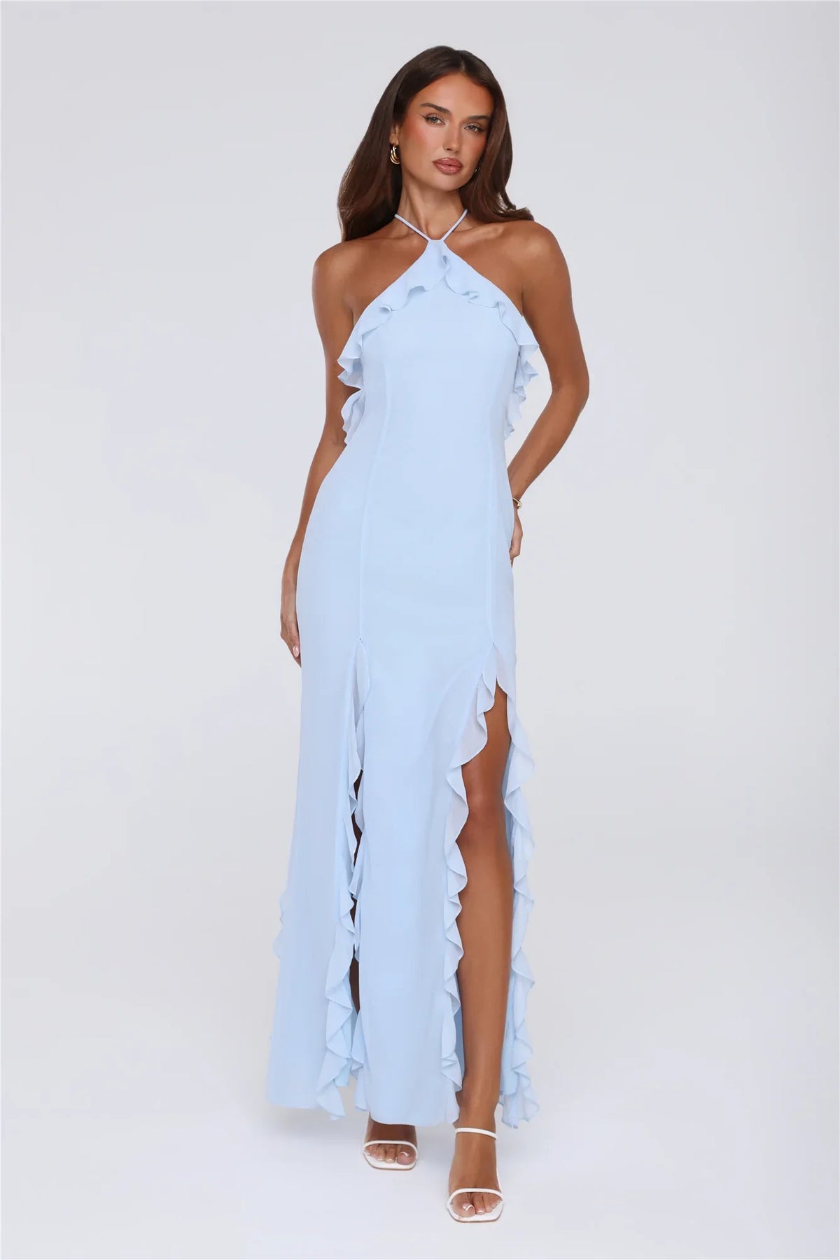 Showstopper Nights Maxi Dress Blue