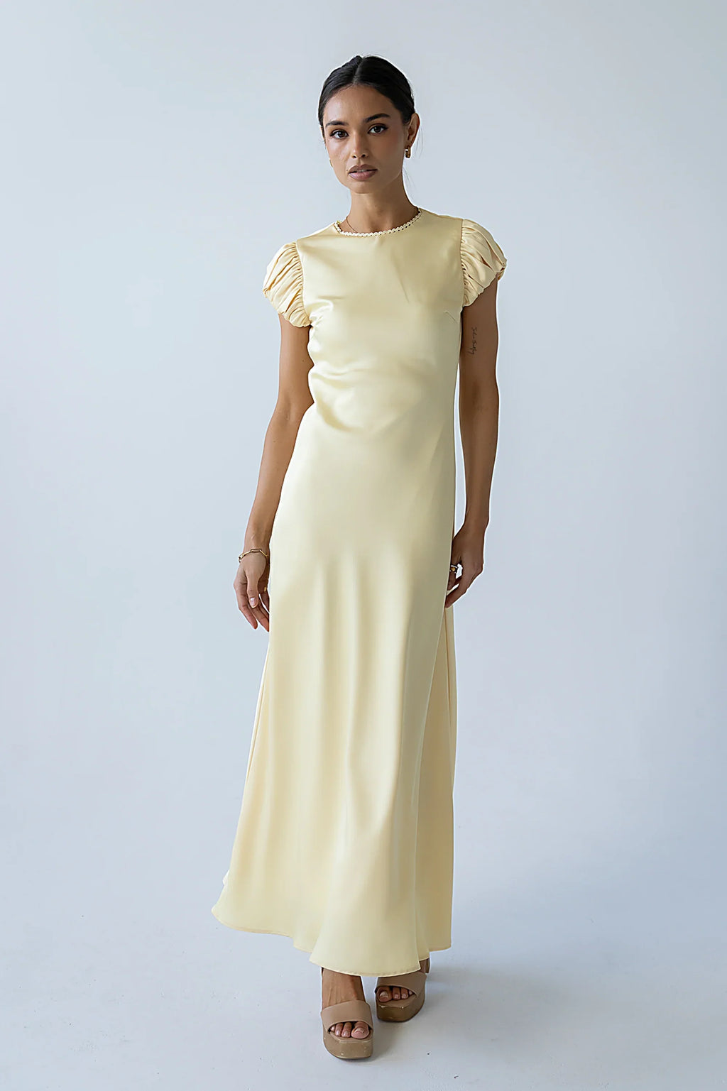 Ellianna Maxi Dress in Yellow