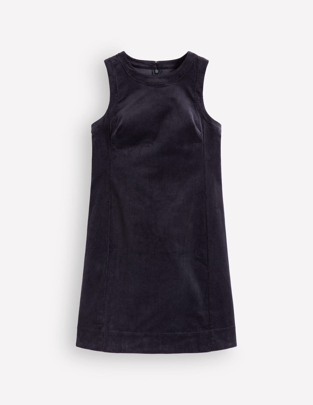 Lou Cord Shift Dress-Navy