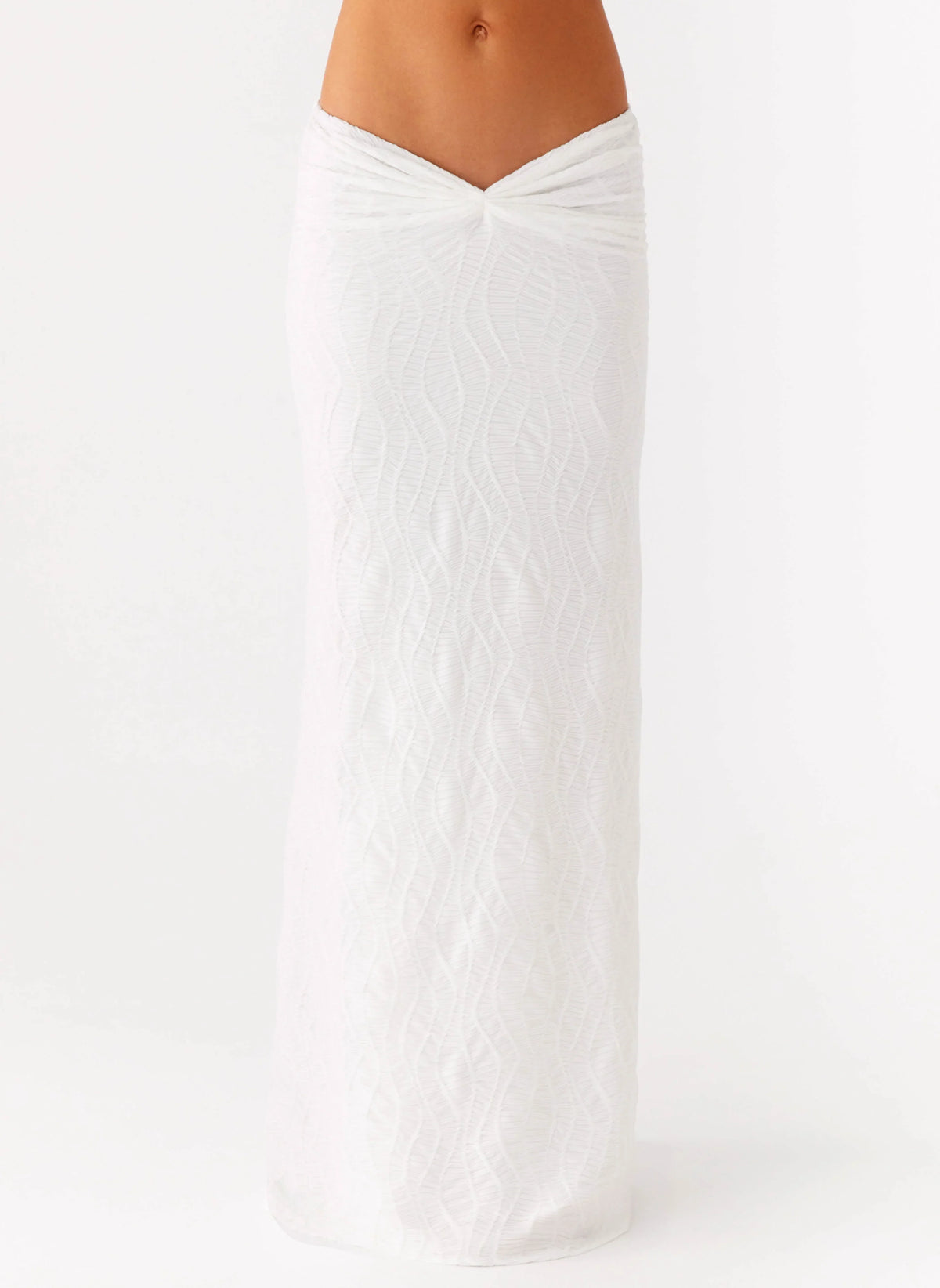 Briene Maxi Skirt - White