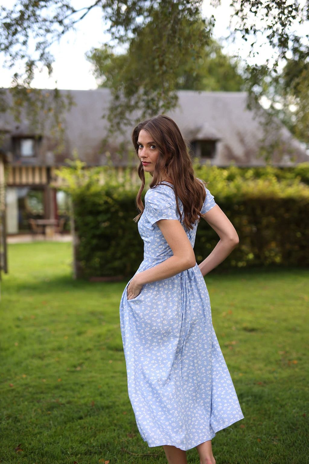 Estelle Button Down Dress