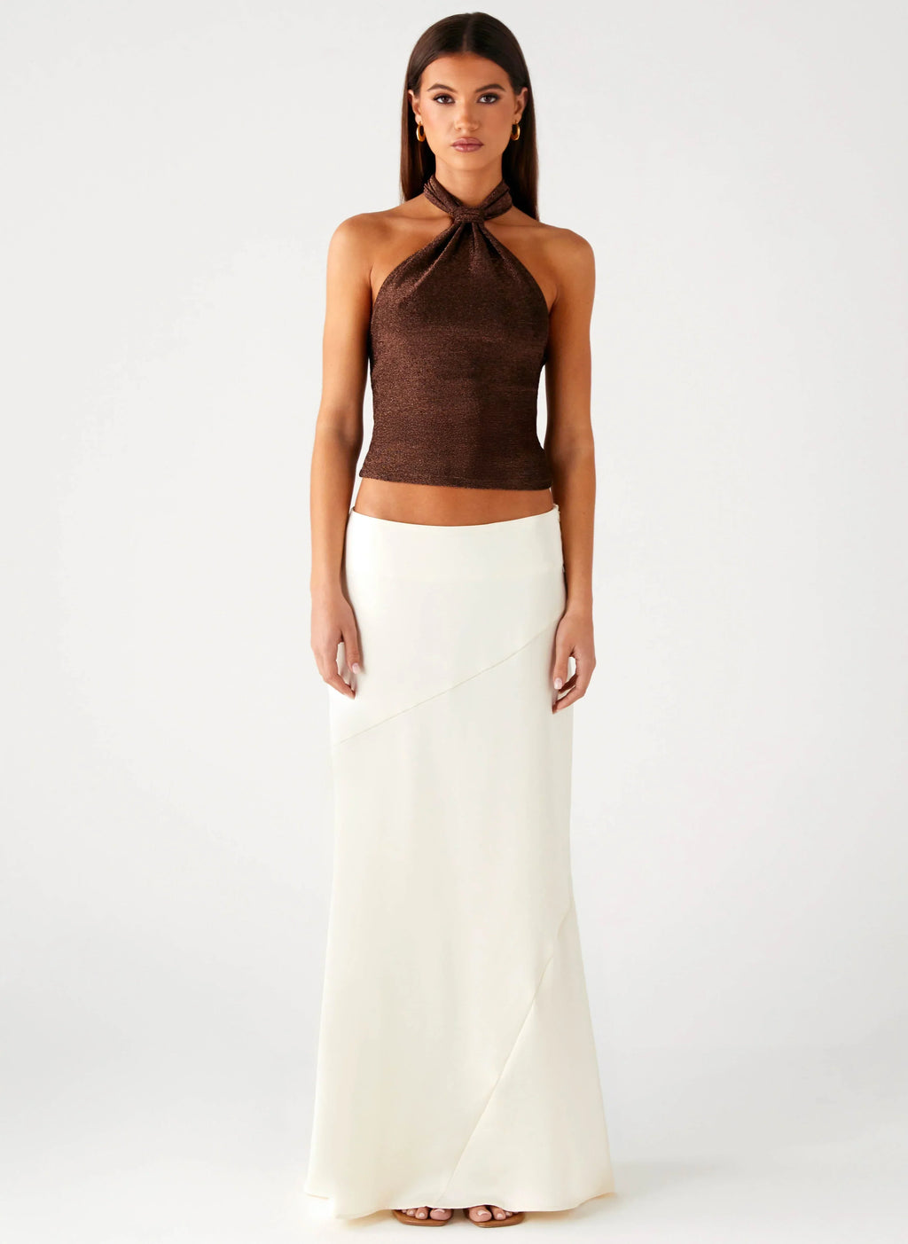 Amber Light Top - Chocolate