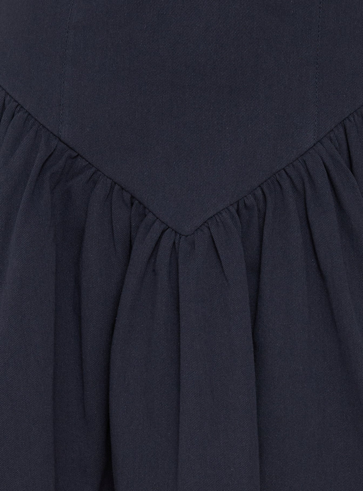 Esatora Halter Flare Mini Dress Navy