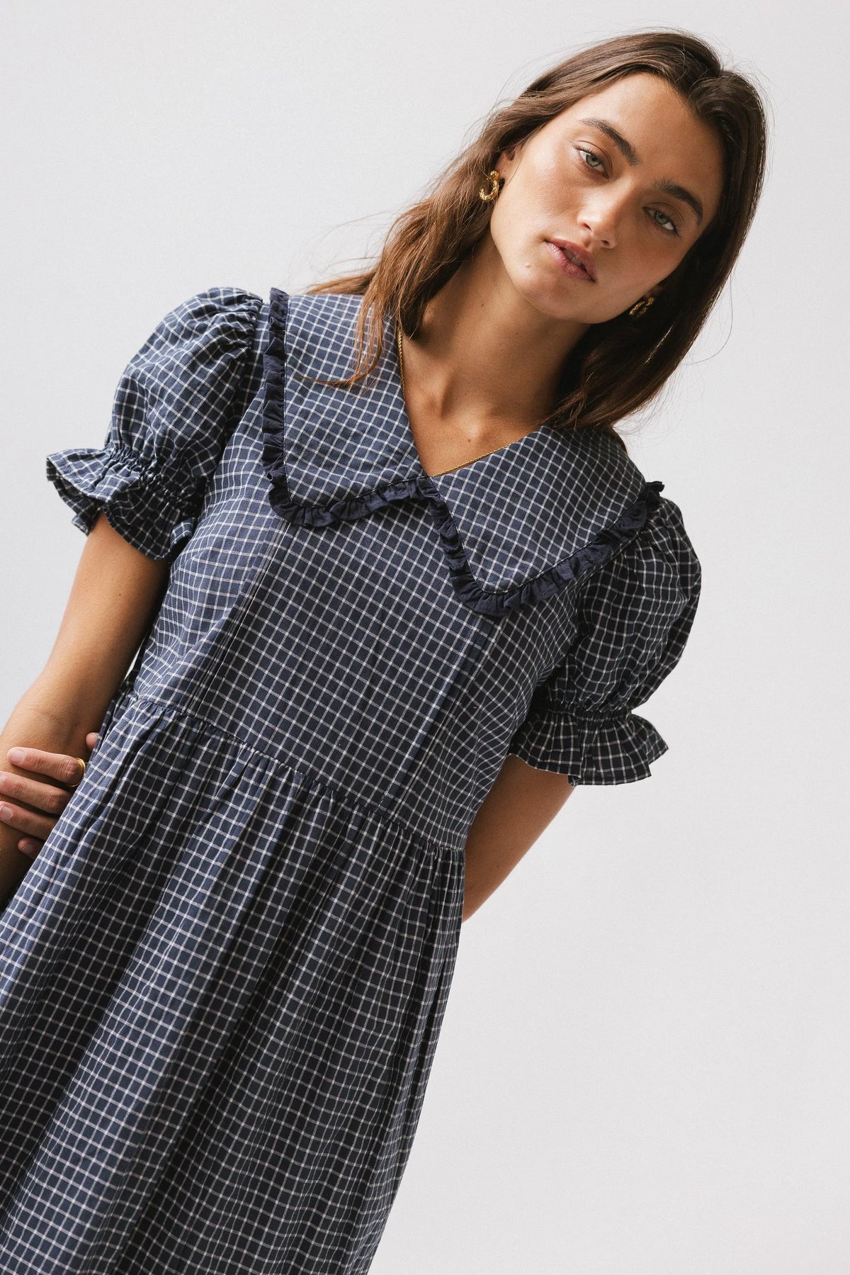 Sammie Plaid Midi Dress