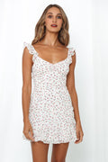 Keep On Running Dress White