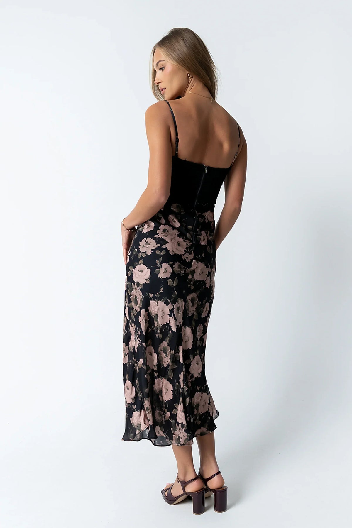 Jordyn Floral Midi Dress