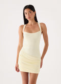 Carmellae Mini Dress - Yellow
