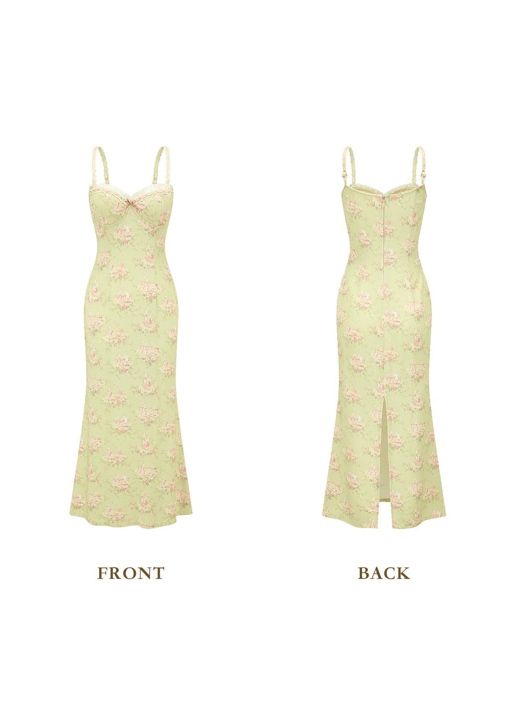 Papaya Ice Cream Slip Dress