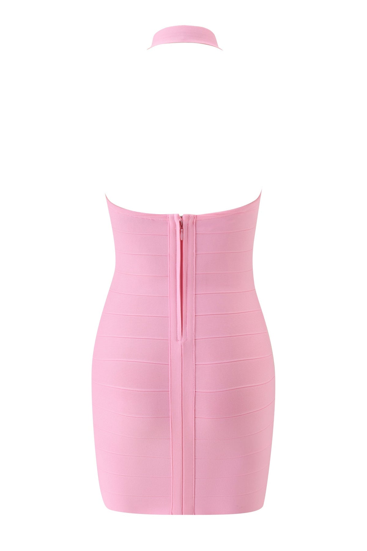 AIDEN BANDAGE MINI DRESS - PINK