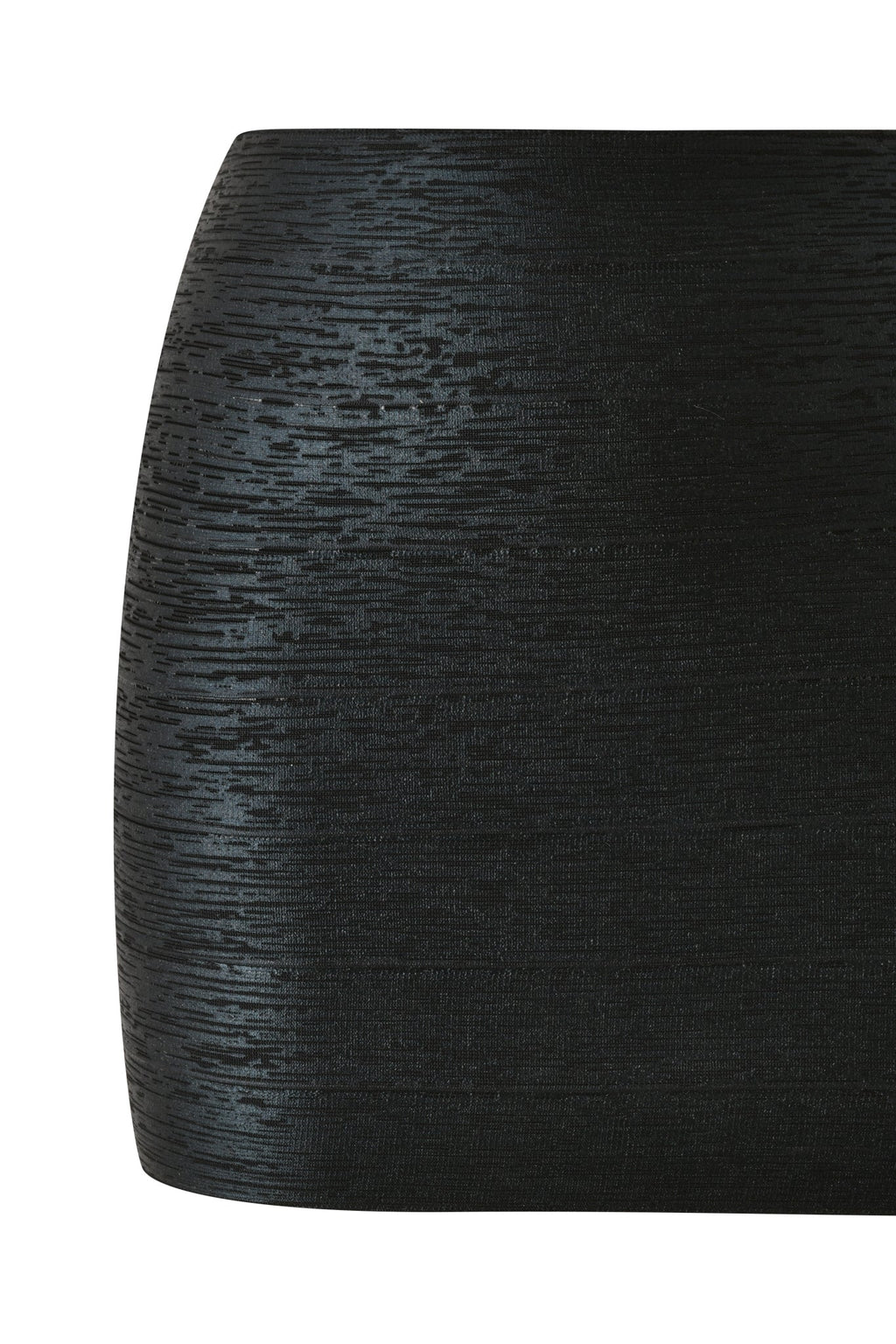 AIDEN PLATINUM BANDAGE MINI SKIRT - BLACK