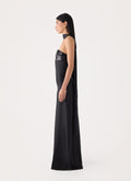 Hush Sequin Maxi Dress - Black