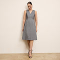 Jaycie Easy Dress - Cotton Viscose :: Harbor Blue