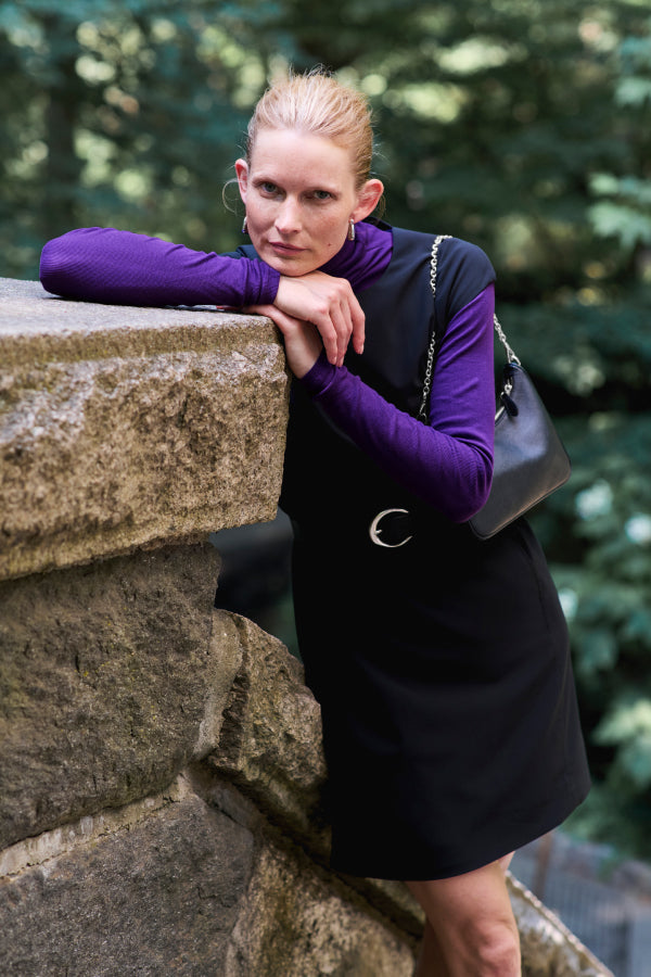 Maaza Travel Dress - OrigamiTech :: Black