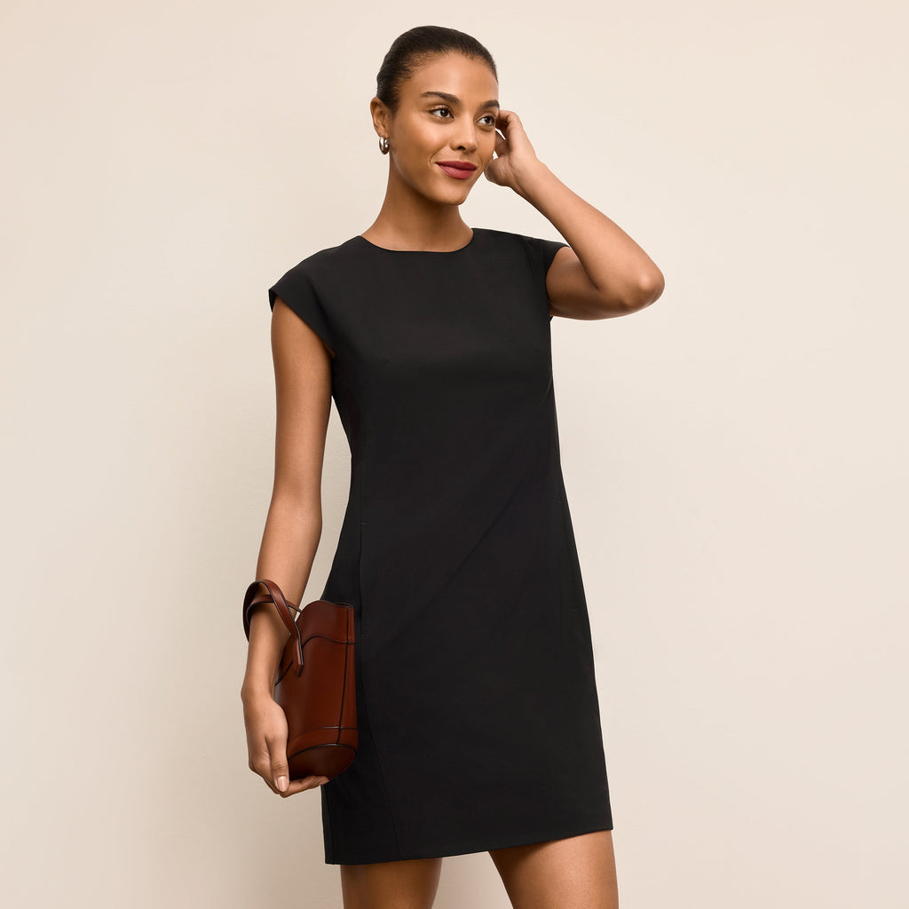 Maaza Travel Dress - OrigamiTech :: Black