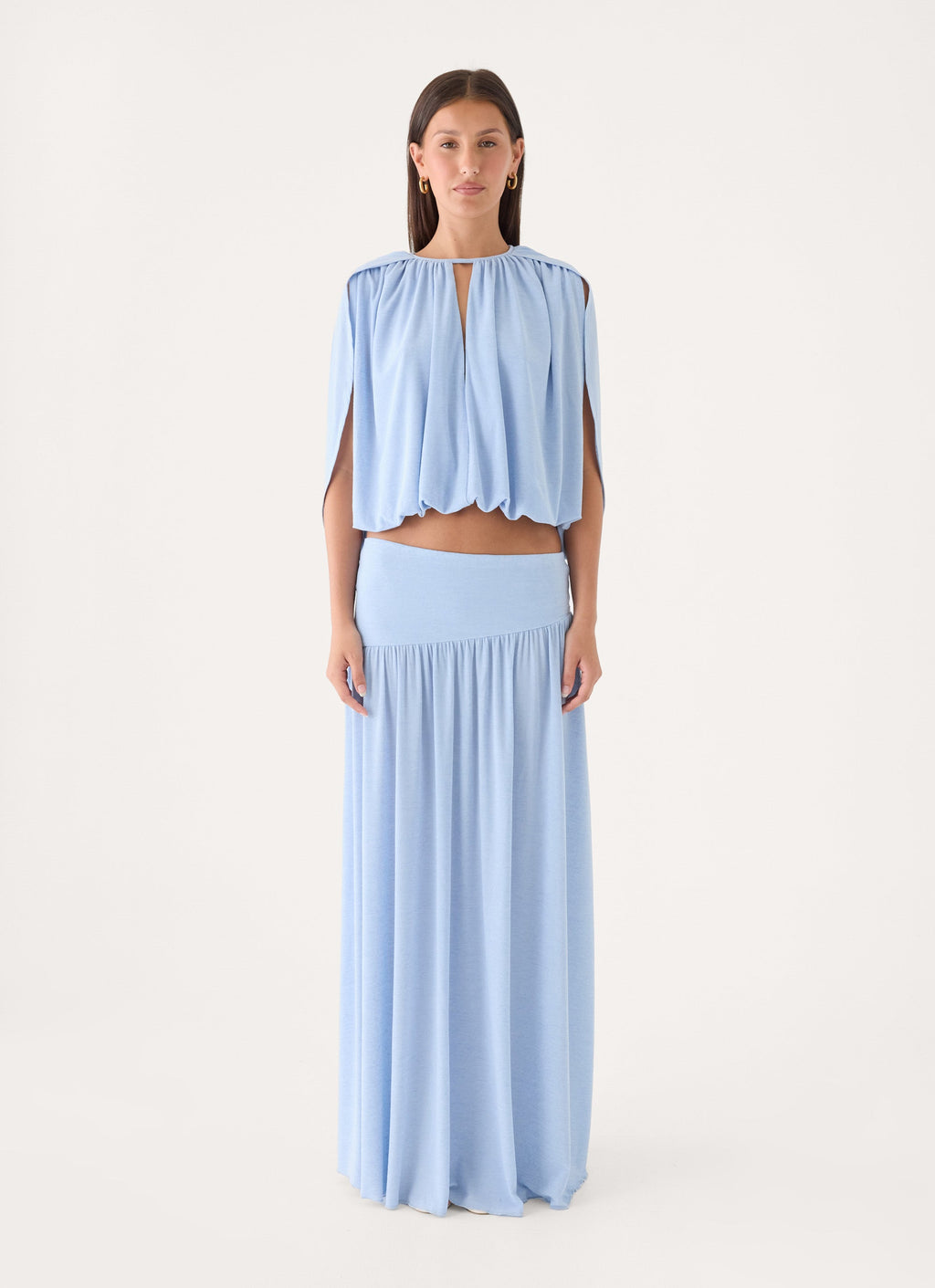 Nilima Maxi Skirt - Blue