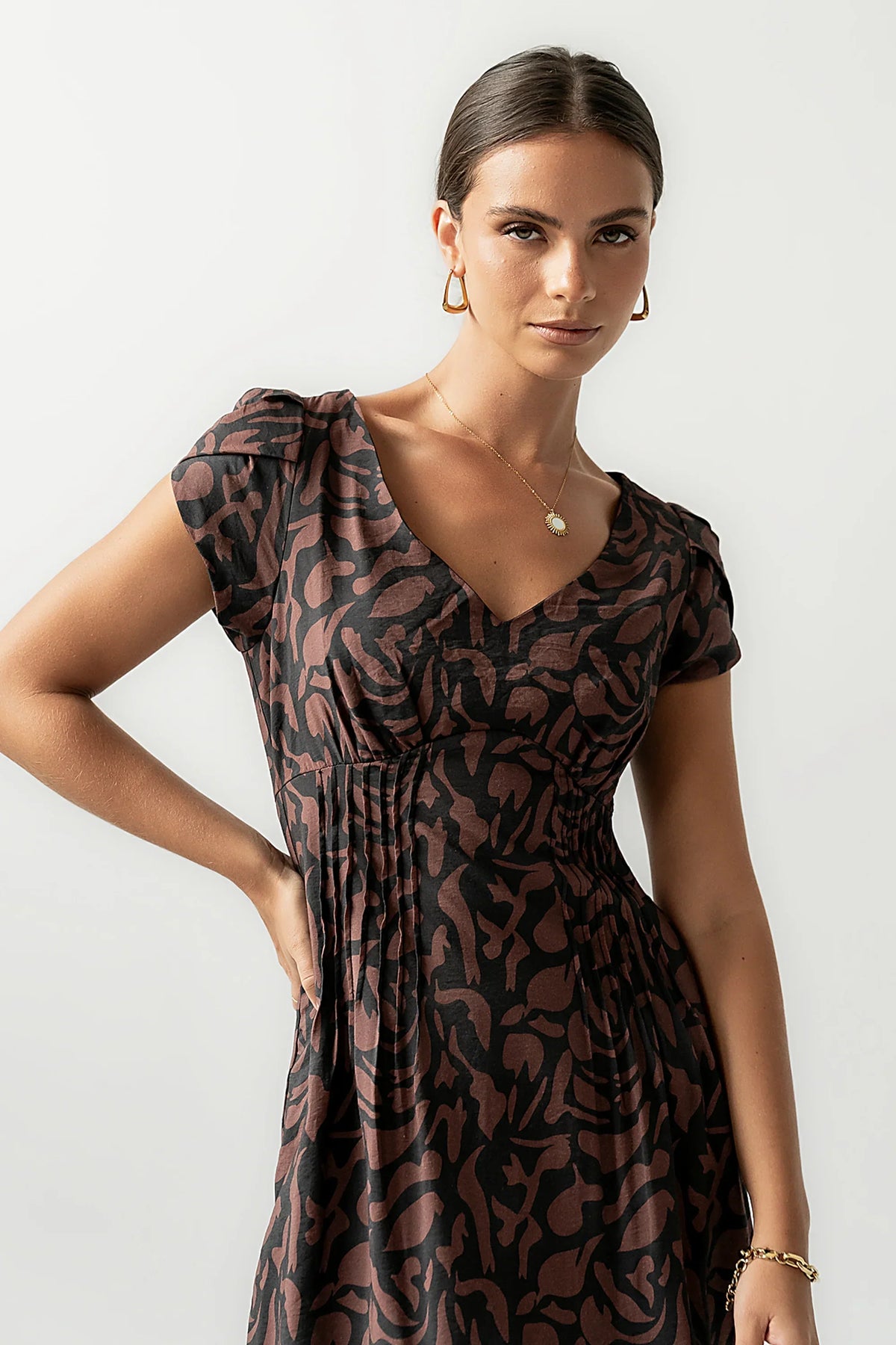 Kennedy Abstract Maxi Dress