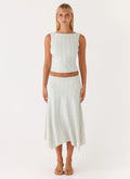 Katta Midi Skirt - Vintage Stripe