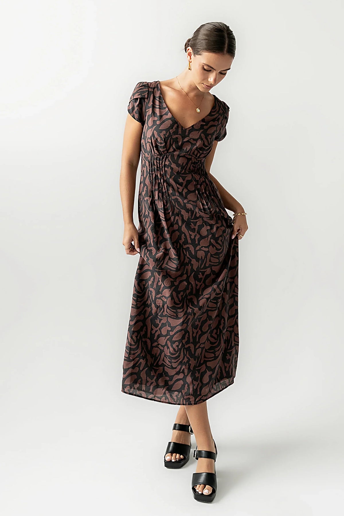 Kennedy Abstract Maxi Dress