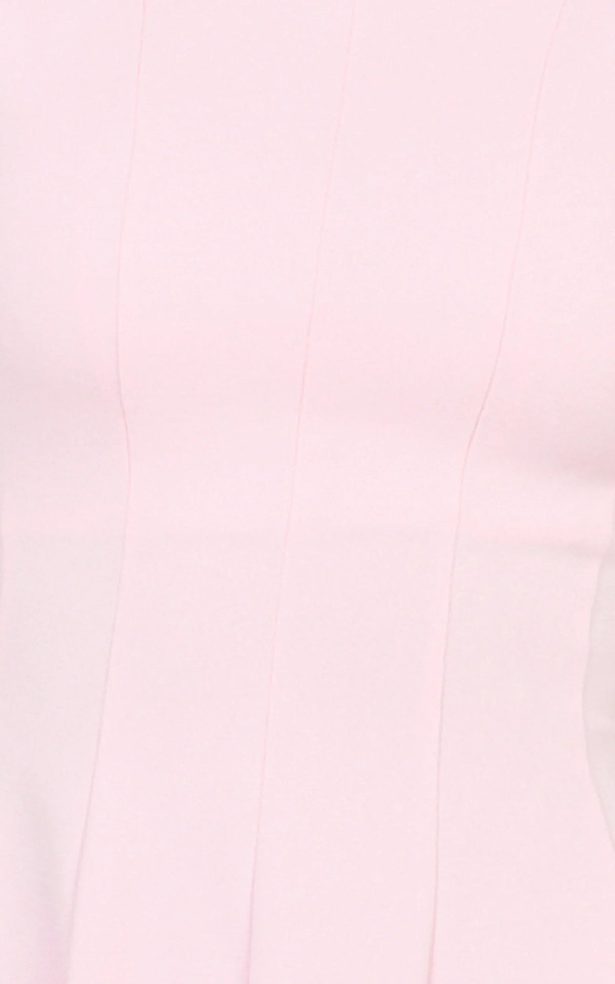 Becky Mini Dress - High Neck Sleeveless Fit And Flare Dress in Pink